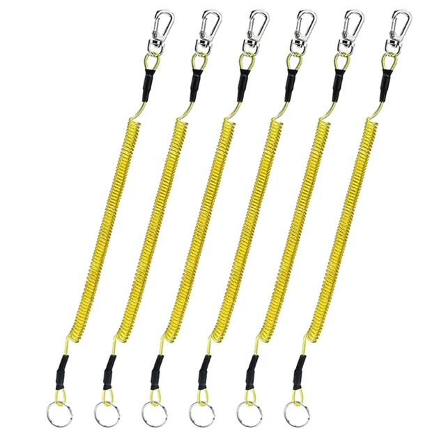  Booms Fishing T02 Heavy Duty Coil Lanyards and T04