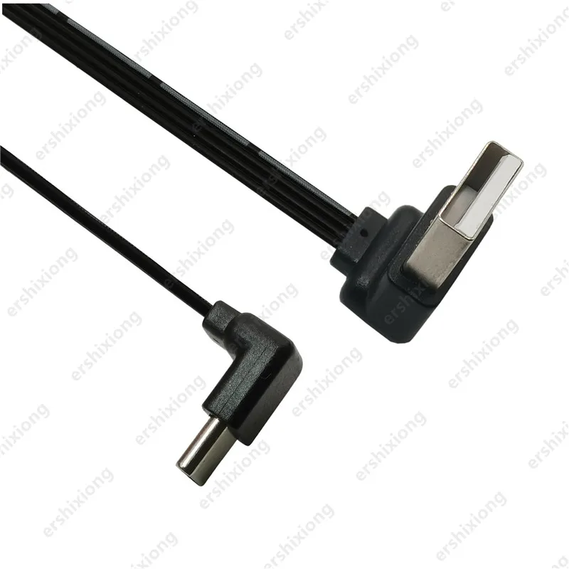 Soft 0.1m 0.2m 0.3m 0.5m Short USB Type C Cable Right Angle 90 Degree USB A Type to Type C Converter Data Cord Charger digital optical cable Cables & Adapters