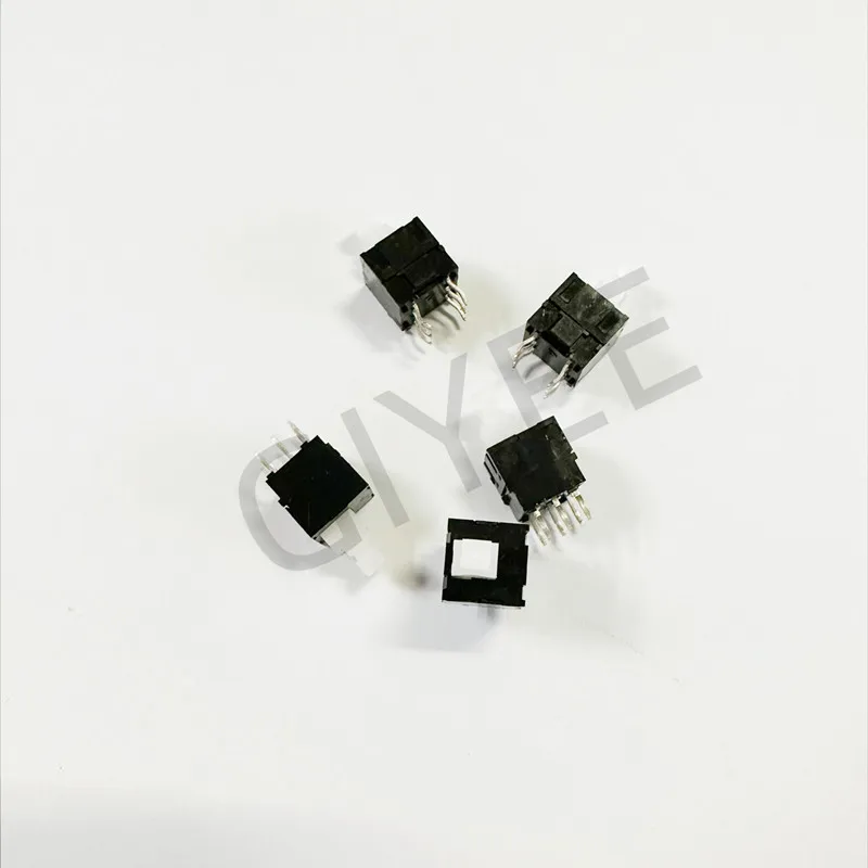 2pcs/Lot ESB6490XEM 8.5x8.5mm self-locking switch 6pin double row button switch
