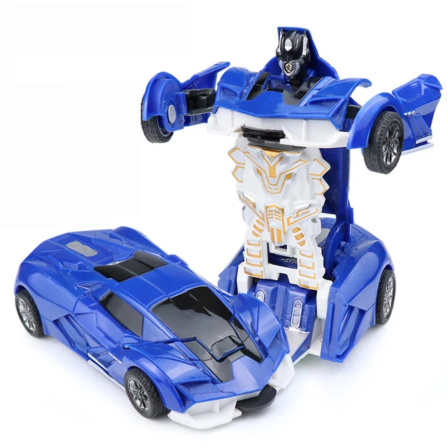 2-in-1 Automatic Transforming Robot Car Toy
