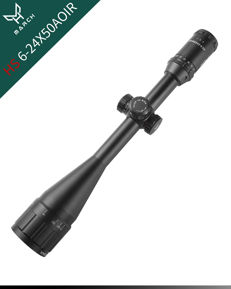 Description Picture 2 of itemMarch Optics HS 6-24x50 AOIR Long Range Rifle Scopes Tactical Riflescope Spotting for Hunting  Air Gun PCP Airsoft Sight Luneta