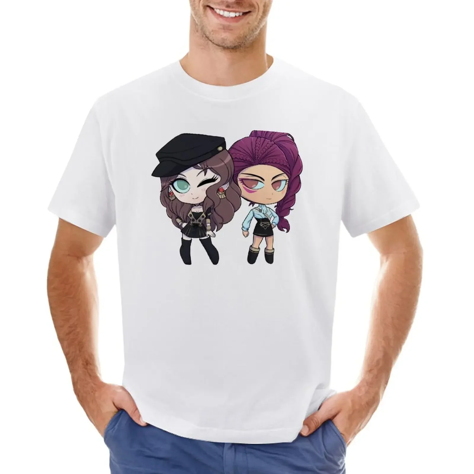 Dorothea E Petra - Fire Emblem Three Houses - Chibi Cuties T-Shirt Top Ragazzi Animal Print Plain Blanks Magliette Per Uomo