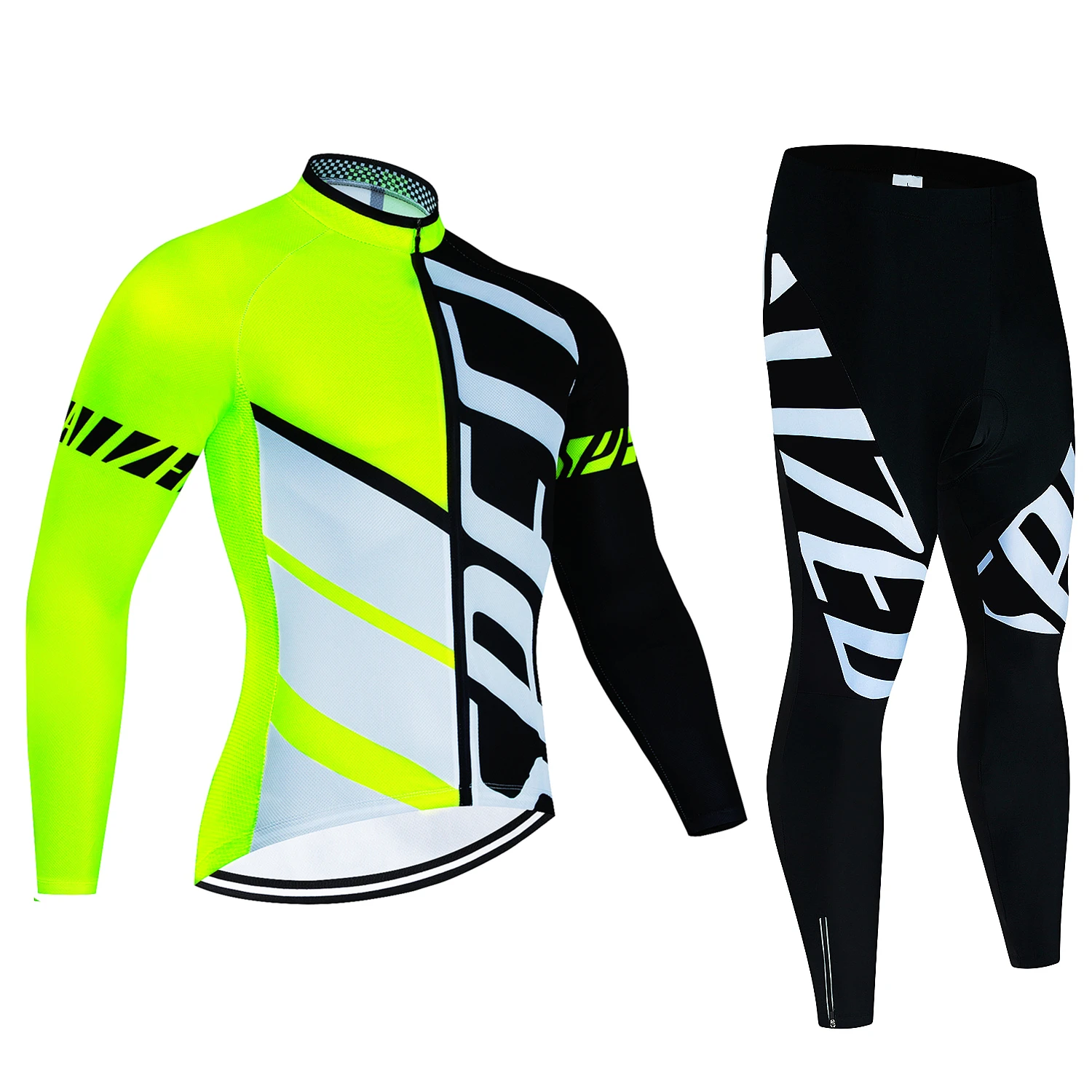 Spring Autumn Long Sleeve Cycling Jersey Set Breathable Bike Clothing Uniform MTB Bicycle Clothing Suits Maillot Ropa Ciclismo 3