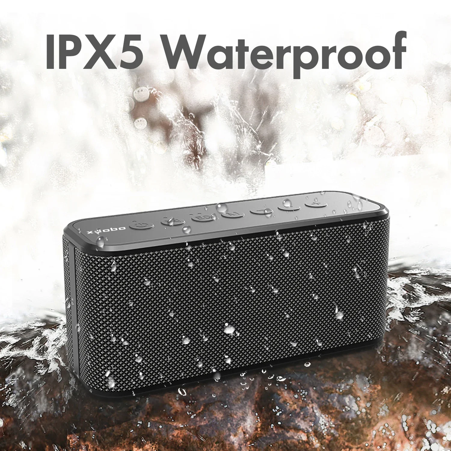 80W high-power XDobo X8 Plus  portable wireless Bluetooth speaker ipx5 waterproof panoramic sound effect subwoofer TWS speaker 6