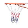 1-3X Standard Basketball Net Durable Polypropylene Fiber Outdoor Sports Basketball Tri-Color Basketball Net Mesh Replacement 6