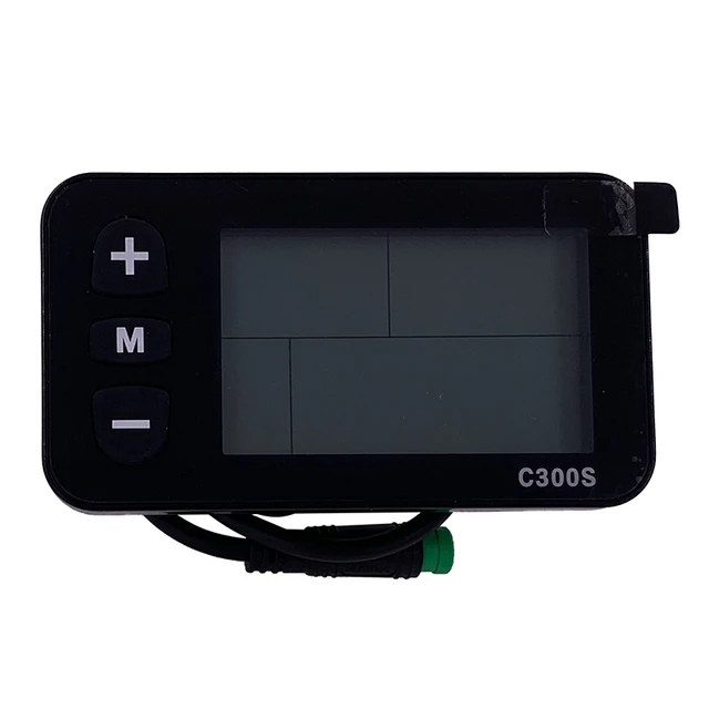 C300S 36V 48V Electric Bicycle LCD Display Waterproof Cable Updated Parts Accessories Bafang Convertion Kits