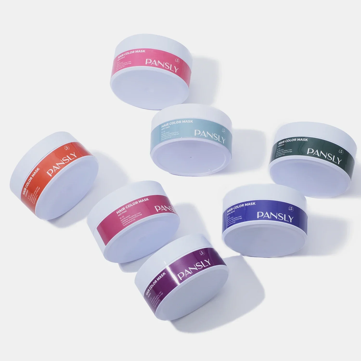 Hair Mask DIY Hair Color Hair Mask Without Damaging 10 Minutes Of Coloring Seven Colors Care And Coloring 2 In 1 Healthy Beauty
