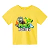 Summer Funny Children T-shirt Cotton Pvz Plants Vs Zombie Plants Print Kid T Shirts Game Garden Warfare Plants Baby Tee Clothing 4