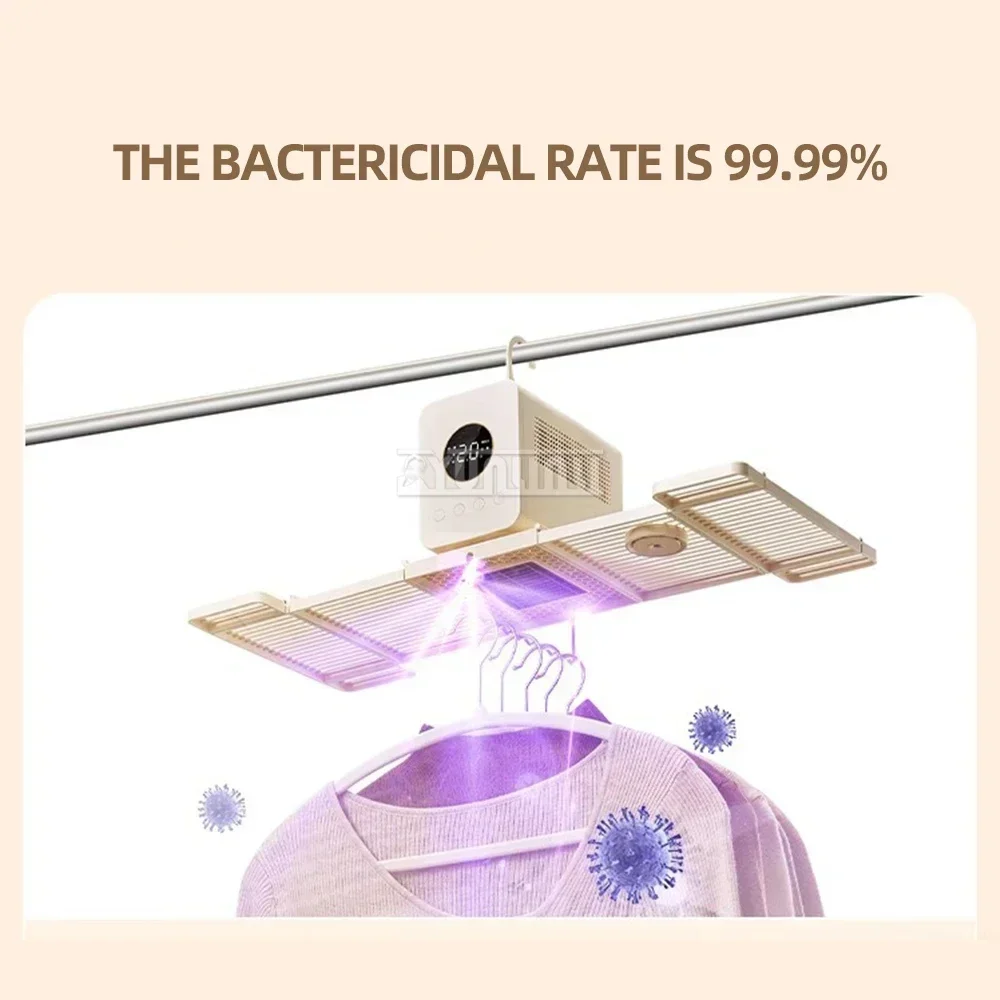 Folded Electric Clothes Dryer Portable Travel Warm Laundry Dryer Mini Intellect Clothes Dryer 4
