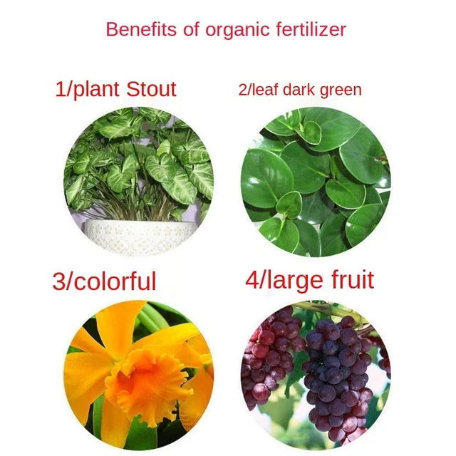 30 G Organikus Műtrágya Mini Csomag Zöld Általános Célú Biztonságos És Szennyezés Ingyenes Felhasználású Virágnövény Ételek Kerti Bonsai - Image 5