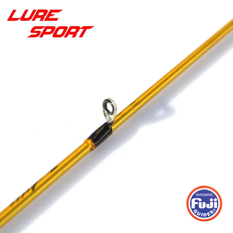 LureSport 2 adet 55cm FUJI kılavuzu altın boya besleyici çubuk