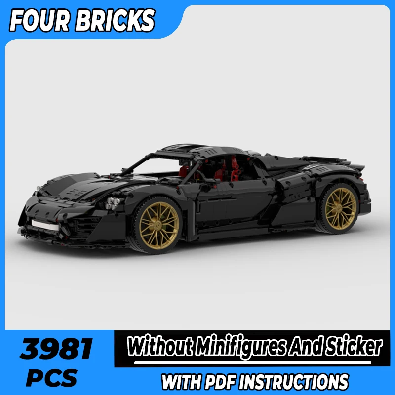 

City Car Model Moc Building Bricks Speed Champion Supercar Technology Modular Blocks Gifts Christmas Toys DIY Sets Assembly