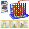 Connect 4 Game Classic Master Foldable Kids Children Line Up Row Board Puzzle Toy Gifts Board Game Parent-child Interactive Toys 6
