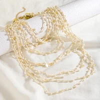 Vedawas – chaîne de corps multicouche en strass perlé fait à la main, accessoires élégants pour femmes, fête de vacances, Banquet 3