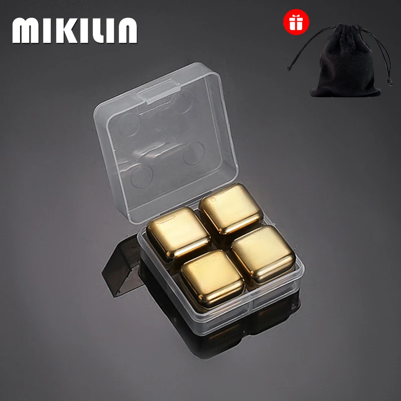 4PCS golden