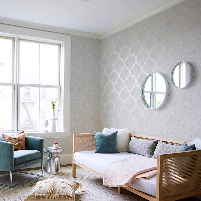 Scandinavian Wallpaper For Living Room