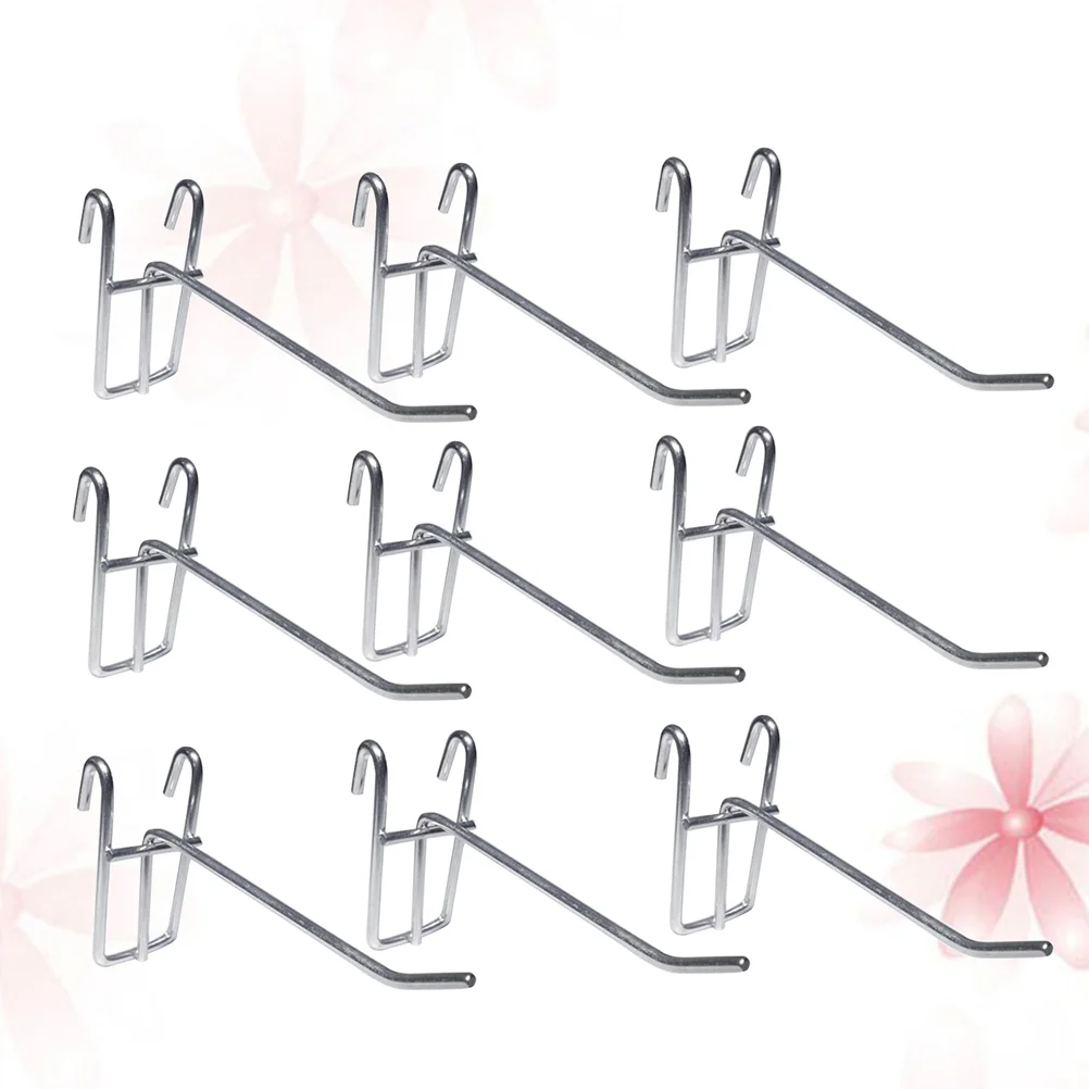 

30 Pcs Mesh Hooks Supermarket Display Heavy Duty Clothes Rack Kitchen Hangers for Metal