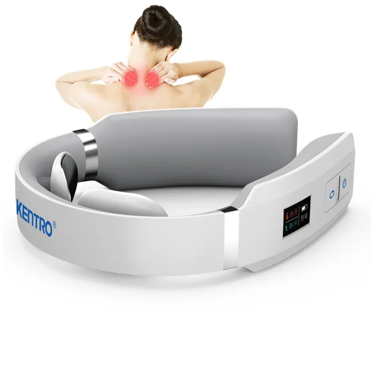 

Newest Design Manual Cervical Smart Neck Massager Heating Portable Massager Of Neck Kneading