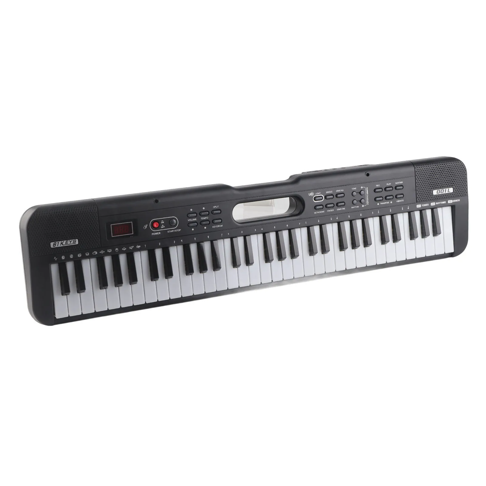 Portable 61 Key Digital Music Electronic Keyboard Kids Multifunctional Electric Piano For Piano Student Musical Instrument