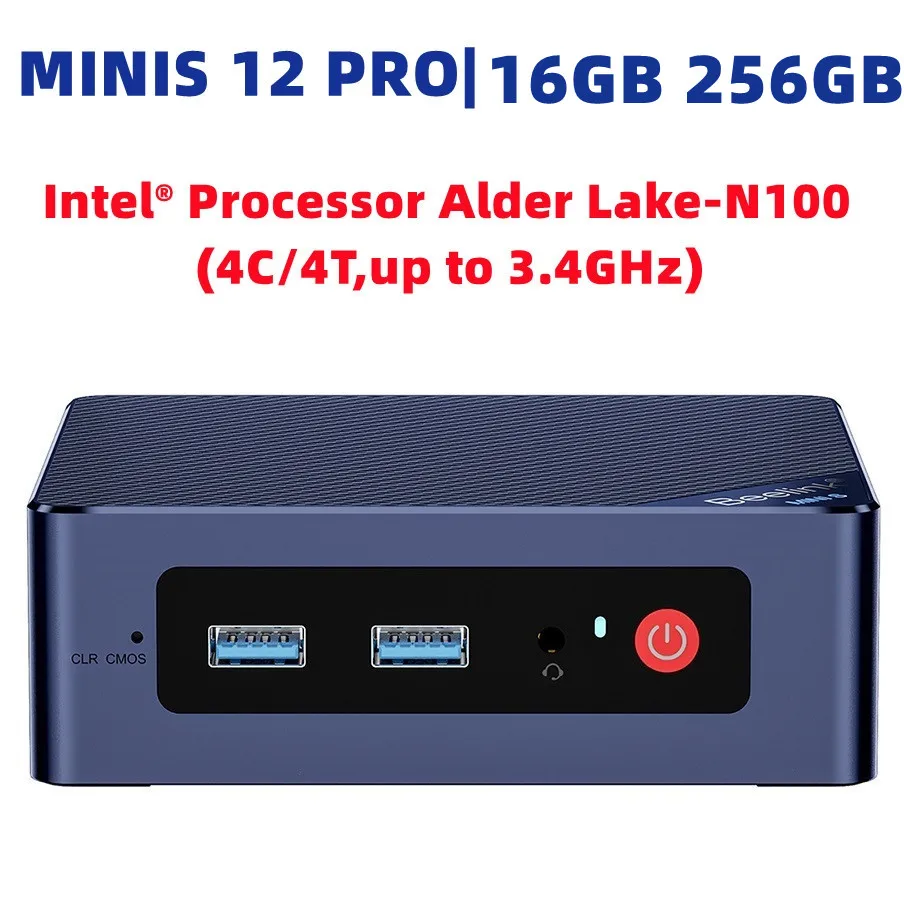 新品未開封 BeelinkミニPC Mini S12 Pro 16GB/500GB SSD N100 Wi 新品未開封 BeelinkミニPC Mini S12 Pro 16GB/500GB SSD N100 Wi