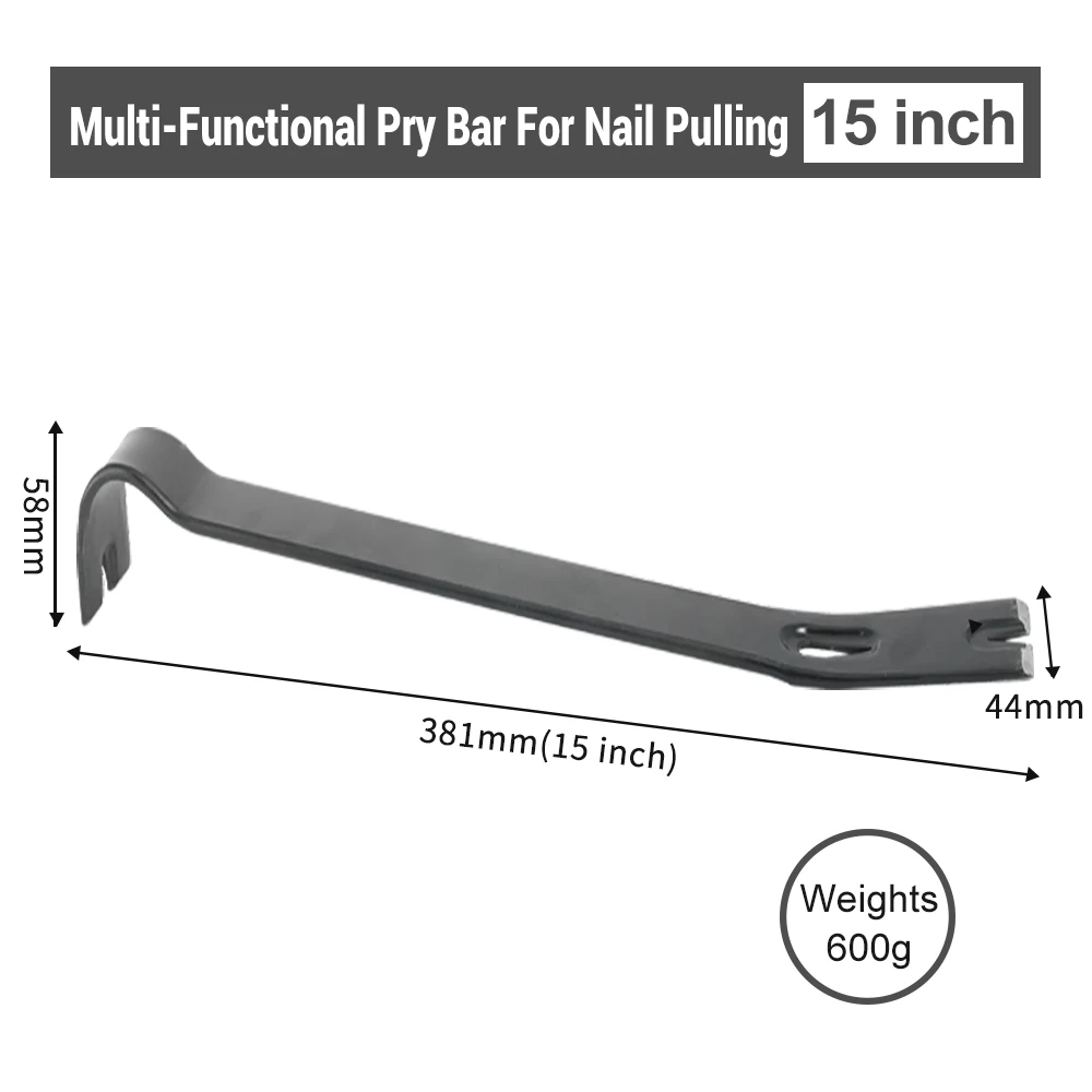 Versatile 3-in-1 Nail Puller Set for Various Disassembly Tasks
