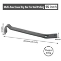 15 inches A