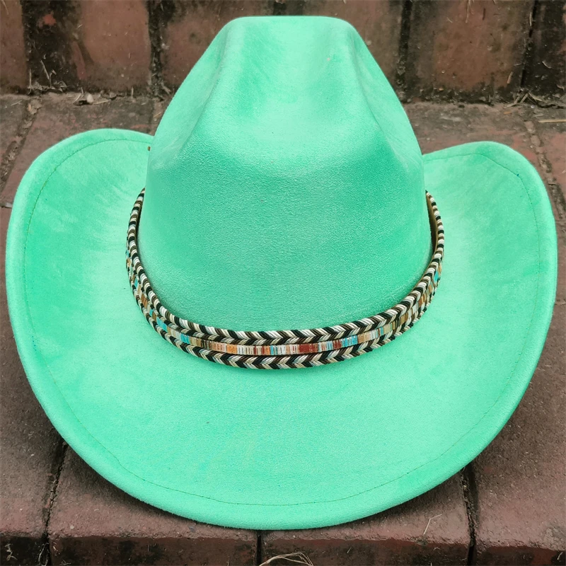 Cowboy hats for men and women autumn winter