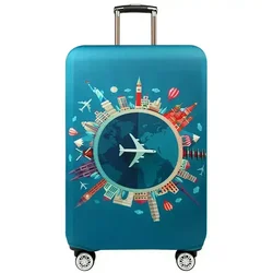 Durable Wear-Resistant Luggage Compartment Dust Cover - M (Blue travel)