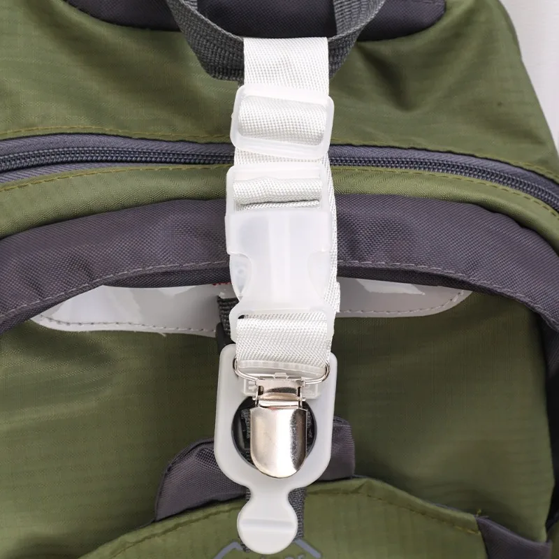 Sturdy Luggage Hook Portable Luggage Fixed Bag Polyester Hanging Buckle Detachable Convenient Minimalist Travel Bag Accessories