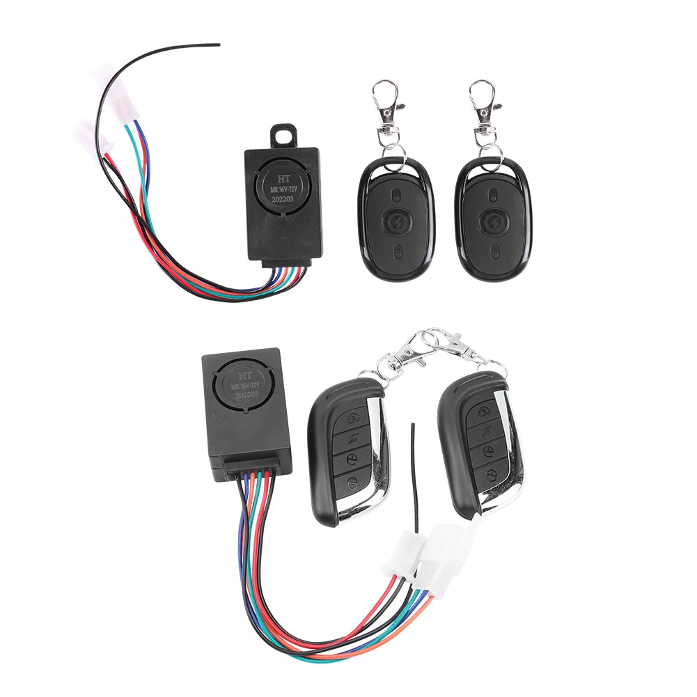 Electric Bicycle Alarm System 3672v 125db Antitheft Ebike Alarm