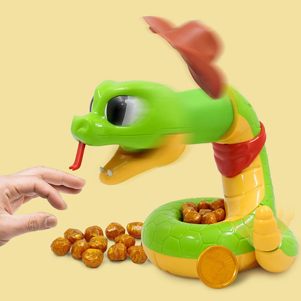 Electric Tricky Rattlesnake Toy Party Game for Boys Girls prank toys joke toys tricky toy spider box
