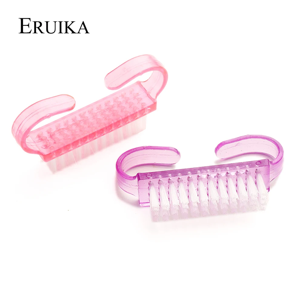 2pcs/set Nail Cleaning Brush Remove Dust Manicure Pedicure Tools Nail Art Manicure for Care Accessory nail art brushes nail brushes nail art tools nail cleaning brush