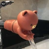 New Animal Faucet Extender Kids Baby Children Help Washing Hands Sink Water Tap Extender Splash-proof Spout Extension Bath Toys 5