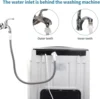 17.6lbs Full Automatic Washing Machine, 2 in 1 Portable Laundry Washer with Drain Pump, Compact Washer and Dryer Combo, Top Load 5