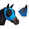Horse Riding Breathable Meshed Horse Ear Cover Equestrian Horse Equipment Fly Mask Bonnet Net Ear Masks Protector Horse 3