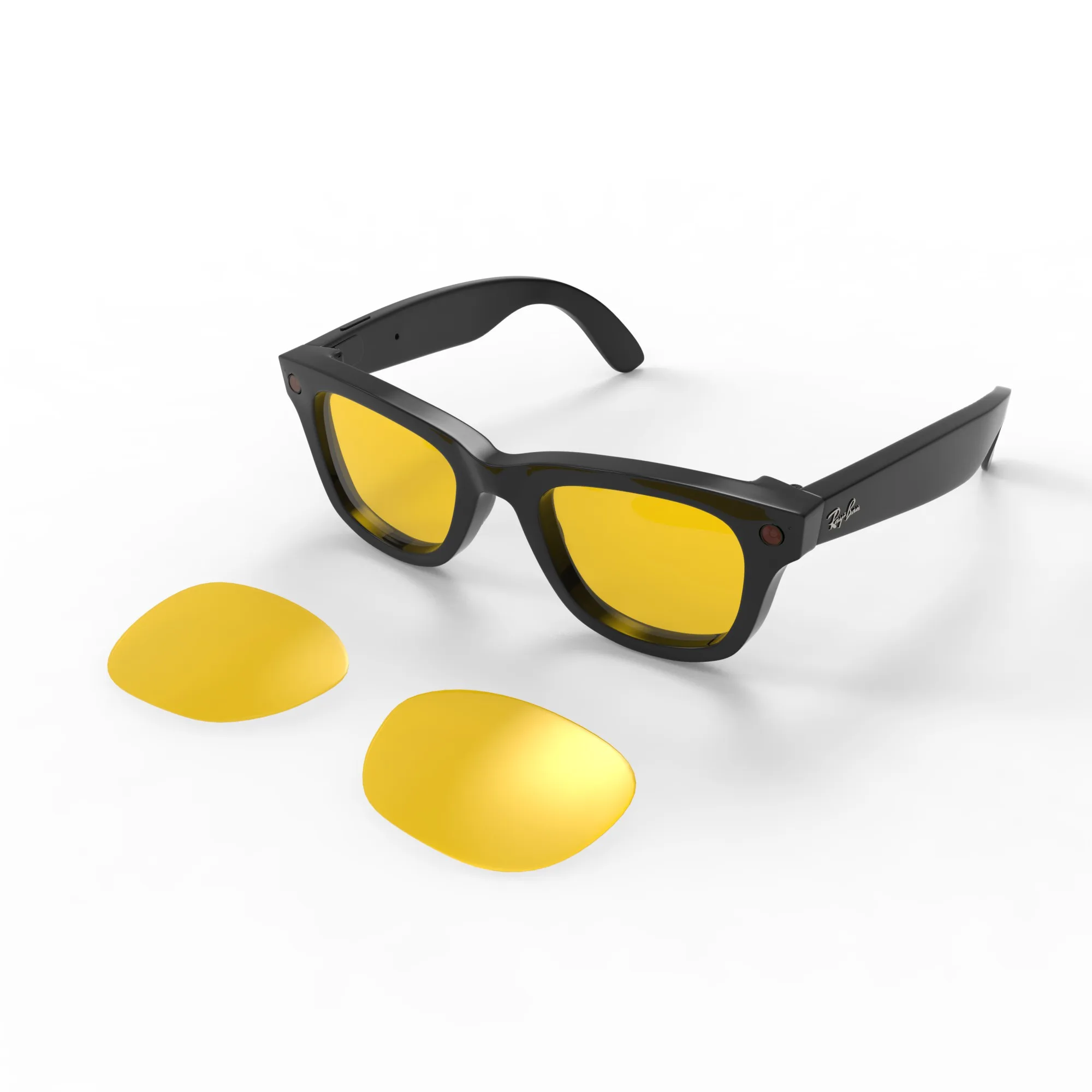 Hibloks Compatible (Large) Smart Glasses Replaceable Lens for Man and Woman RW4