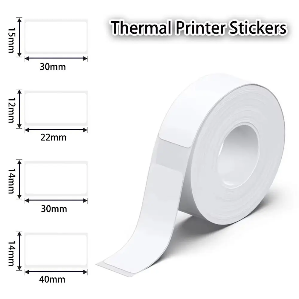 방수 열전사 프린터 스티커 교체용 찢어짐 방지 열전사 인쇄 라벨 용지 다기능