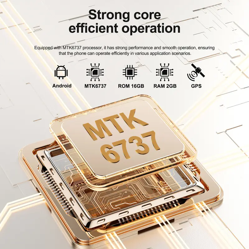SERVO F25 PRO 4G LTE Smartphone 3.5" Touch Screen Camera 2+16GB Google Play  2500mAh Android 8.1 Button Smart Cellphone Dual SIM - Image 4