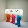 Claeted Naughty Boy Creative USB Plug Table Lamp Unique LED Pleats Reading Lighting Bedroom Bedside Night Light Children's Gift 3