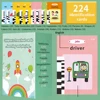 Talking Flash Cards for Toddlers 1-8 Years Old, Learning & Education Toys, Speech Therapy Autism Reading Machine with 224 Words 3