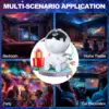 Astronaut Starry Sky Projector Adult Night Light Star Projector LED Astronaut Lamp Galaxy Projector for Bedroom Playroom 5