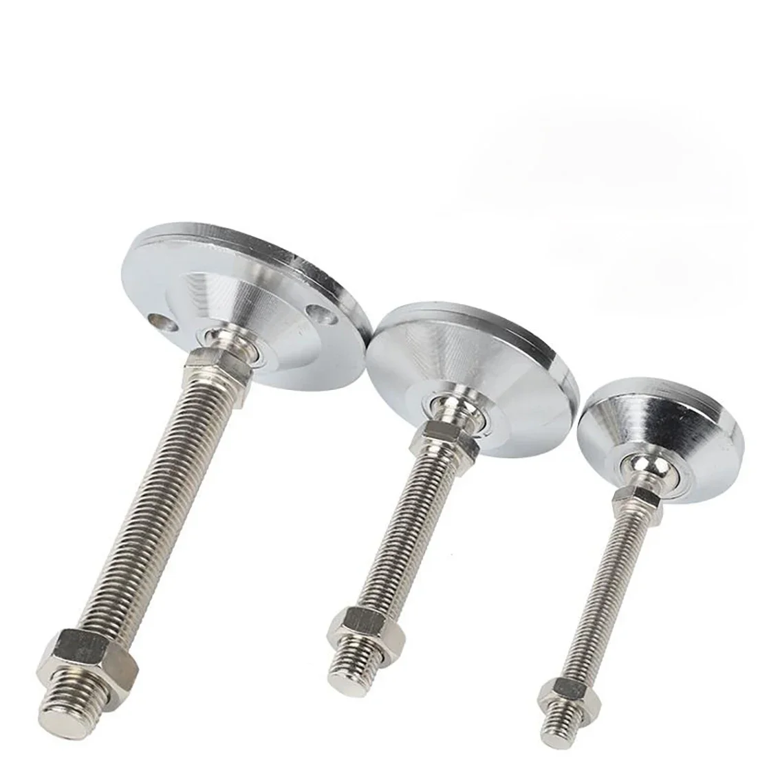 Furniture Feet Levelers 1PCS Stainless Steel Heavy-duty Adjustment Balance Feet M12 M16 M20 M24 For Mechanical And Furniture Leveling