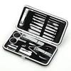 16PCS Nail Clippers Sets Nail Care Kit/Scissors/Trimmer/ Manicure/Pedicure Cutters /Eyelash Trimmer/Nail Tools/Toenail Knife 1