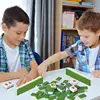 Game 64-card Board Game Family Party Game Mahjong Tile Set For Adults Children Kids All Ages 3
