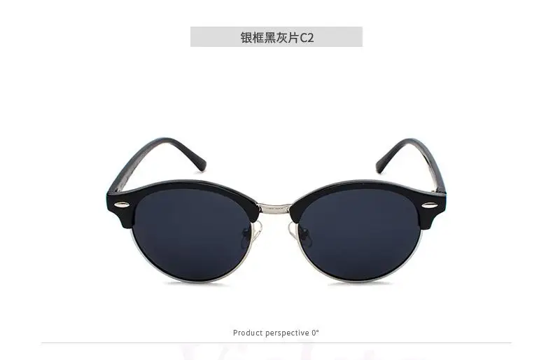 MS polarisierte Sonnenbrille runde Brille männliche Persönlichkeit Reiten Nachtsicht brille echte Farben Sonnenschutz Wind Sonnenbrille – Detail 18
