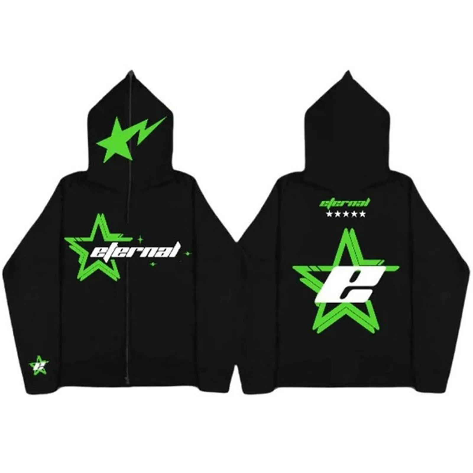 

Hoodie For Men And Women With Autumn And Winter Zipper Hooded Pullover Printed Sportswear Sweater Tops