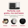 Grain and Rice Cooker 8 Cup with Automatically Sensing Integrated Scale + Water Tank, KGC3155BM 2
