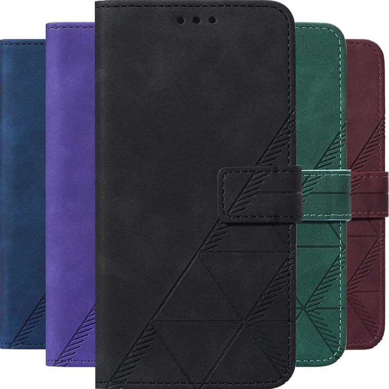 Leather Flip Case with Card Holder for Smartphone Protection