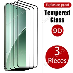 3 - Pack 9H 3D Curved Tempered Glass Screen Protector Film, 6.73 for Tempered glass (For Xiaomi 15 Pro)