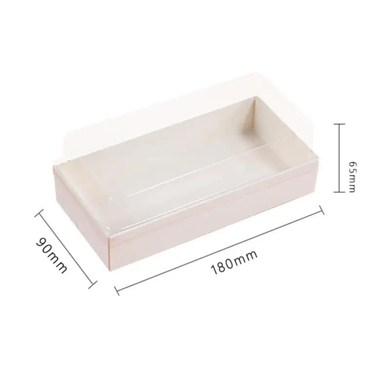 10 Pcs Wooden Dessert and Sandwich Boxes – Reusable Cake Holders, Portable Food Contain... - SKU TCGB1655 - UGI Packaging